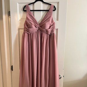 Azazie Maternity Yetta Dress